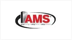 A logo of ams, an authorized dealer for the ims.