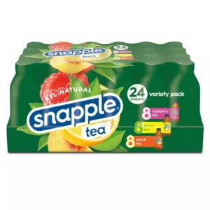 24-pack Snapple tea variety pack.