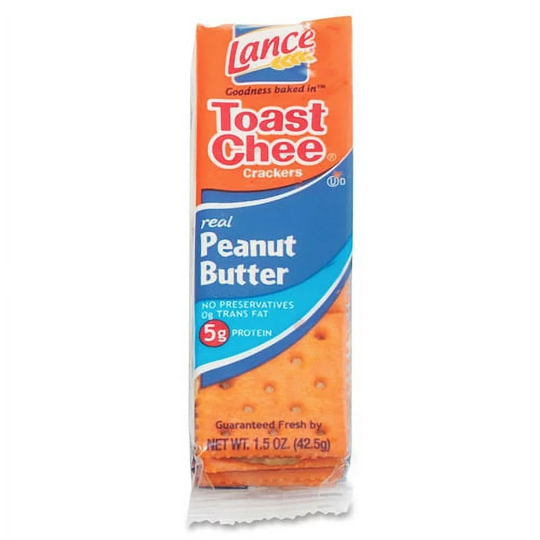 Lance Toast Chee Real Peanut Butter Crackers