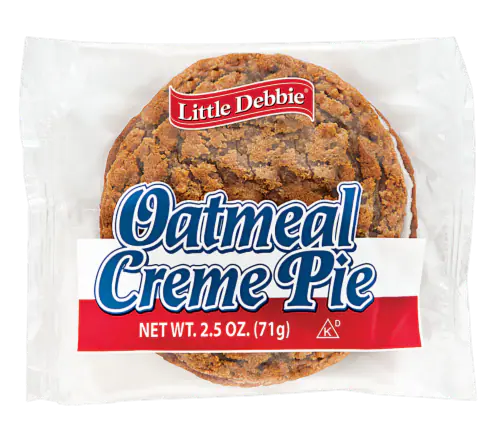 Little Debbie Oatmeal Creme Pie 2.5 oz.