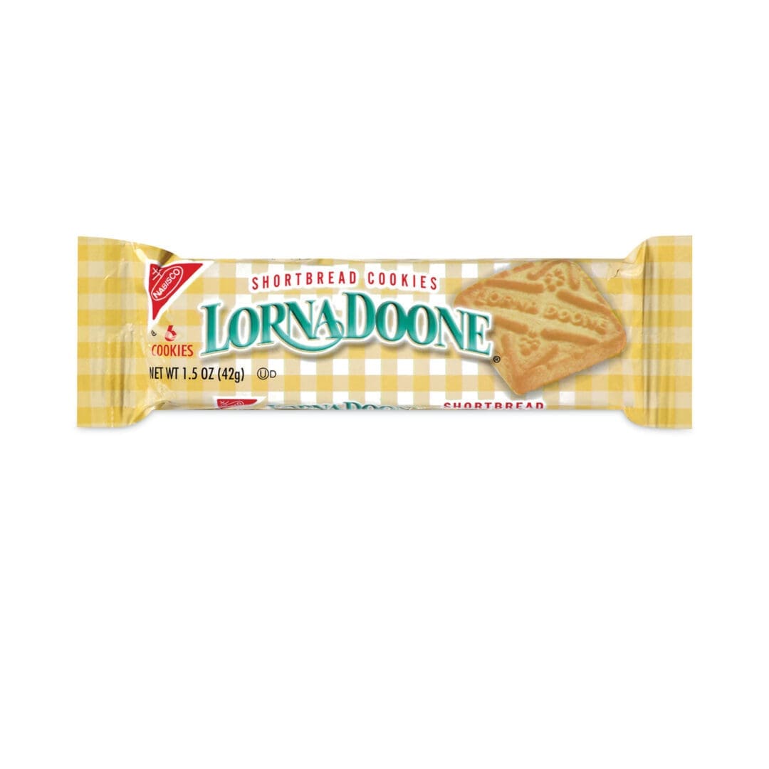 Lorna Doone shortbread cookies package.