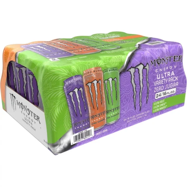 Monster Energy Ultra Variety Pack Zero Sugar 24/16 fl oz.