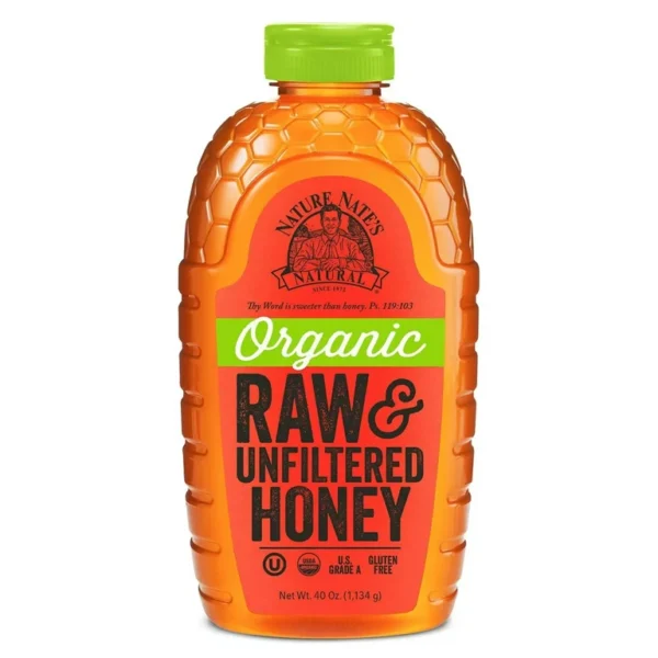 Nature Nate's Organic Raw & Unfiltered Honey