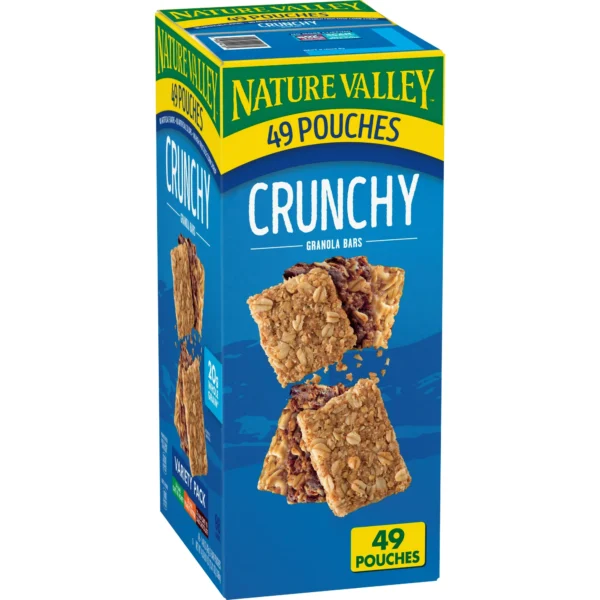 Nature Valley Crunchy granola bar variety pack.