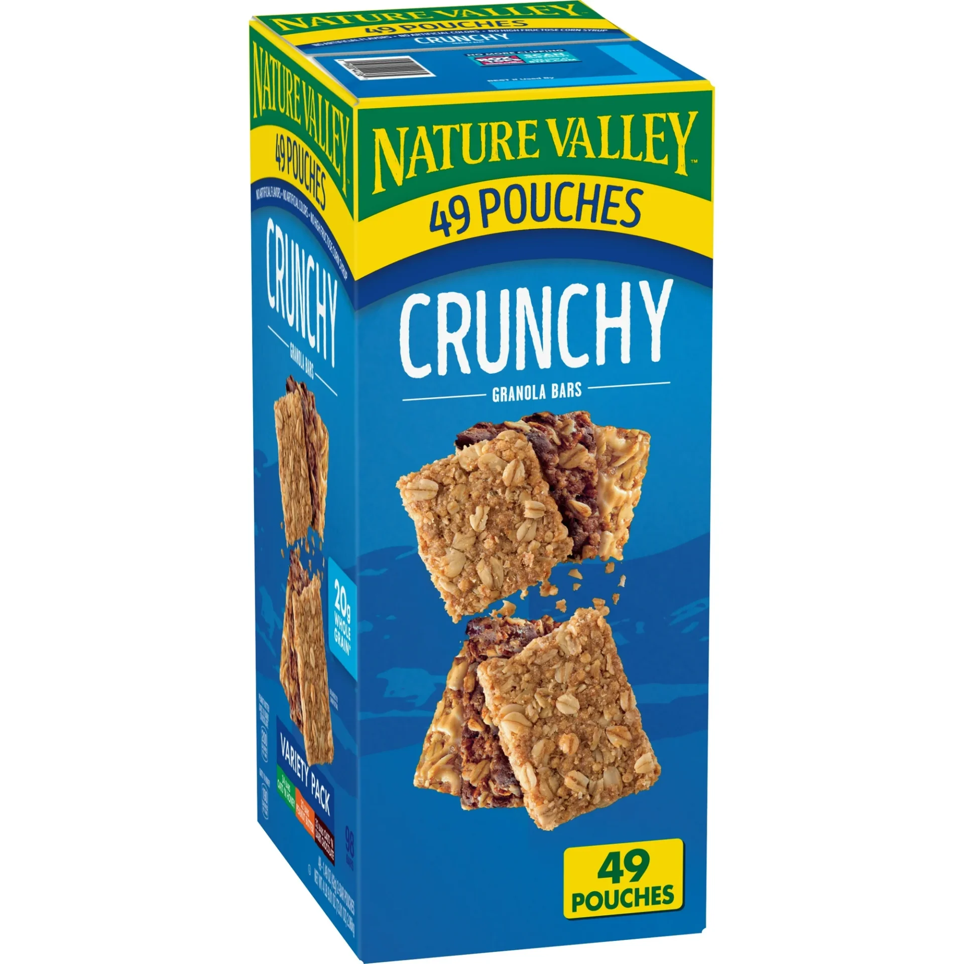 Nature Valley Crunchy granola bar variety pack.