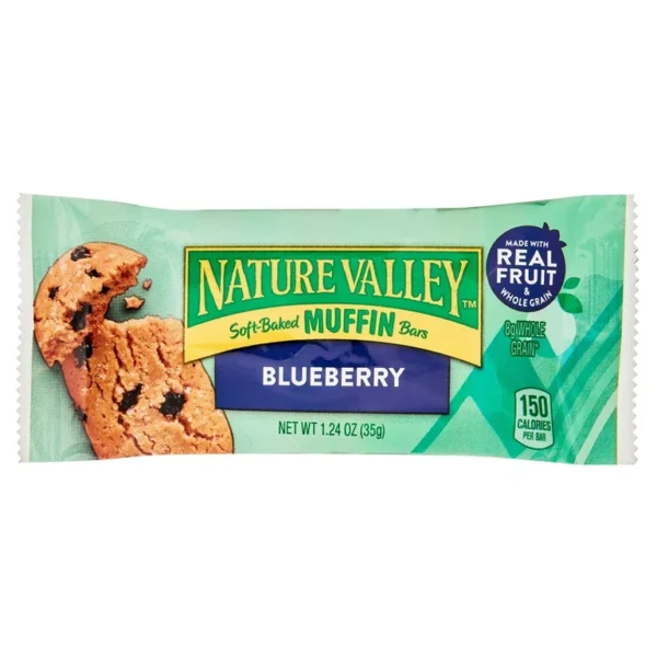 Nature Valley Blueberry Soft-Baked Muffin Bar.