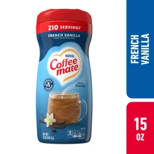 Coffee mate French vanilla creamer, 15 oz.