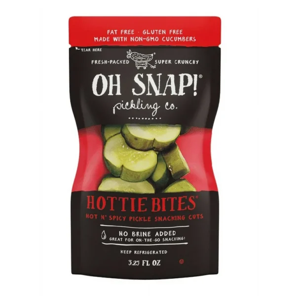 Oh Snap! Hottie Bites Spicy Pickle Snacks