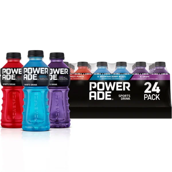 Powerade sports drink 24 pack flavors