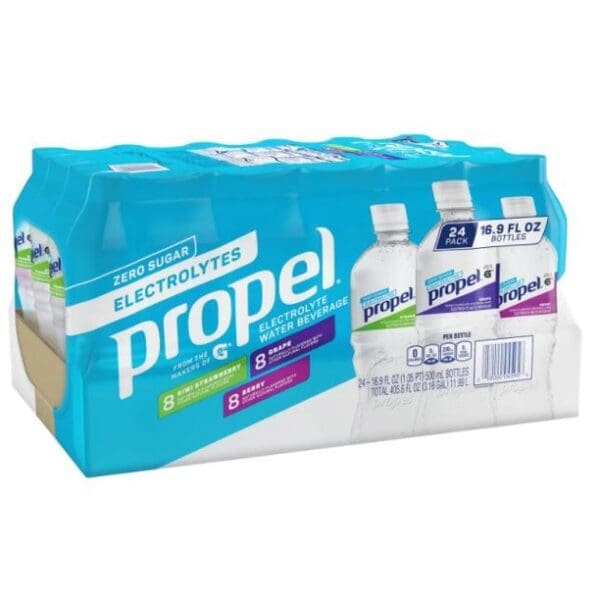 Propel zero sugar electrolyte water, 24 pack