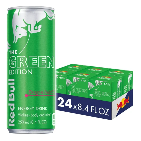 Red Bull The Green Edition Dragon Fruit 24-pack.