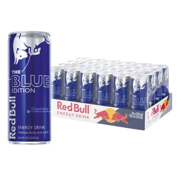 Red Bull The Blue Edition Blueberry 24 pack.