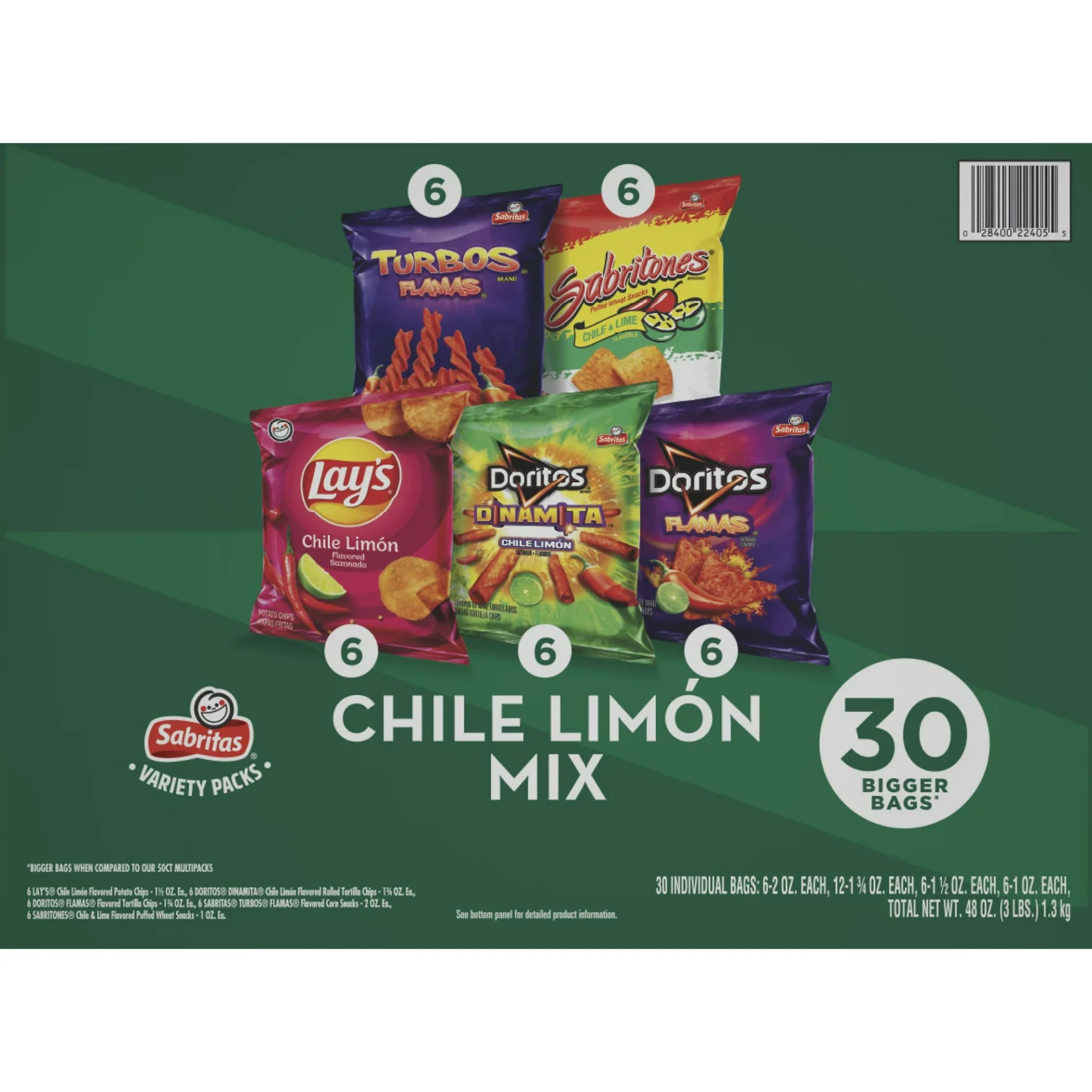 Chile Limn Mix Snack Variety Pack