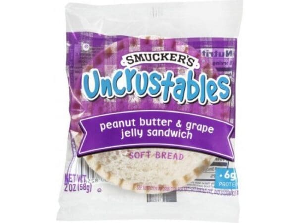 Smucker's Uncrustables Peanut Butter & Grape Jelly Sandwich