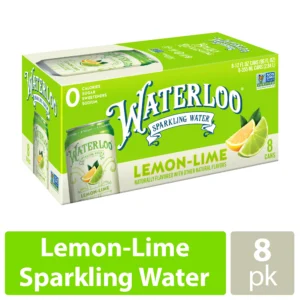 Waterloo Lemon-Lime Sparkling Water 8-pack.