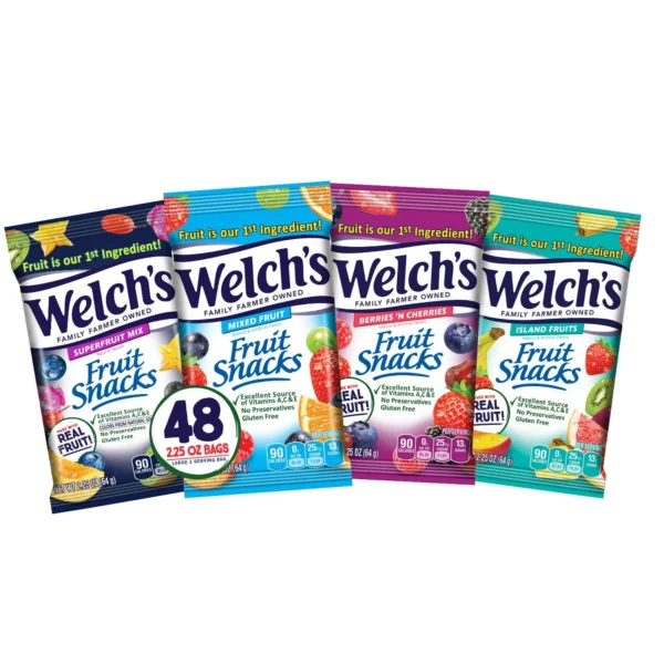 Welch's Fruit Snacks variety pack.