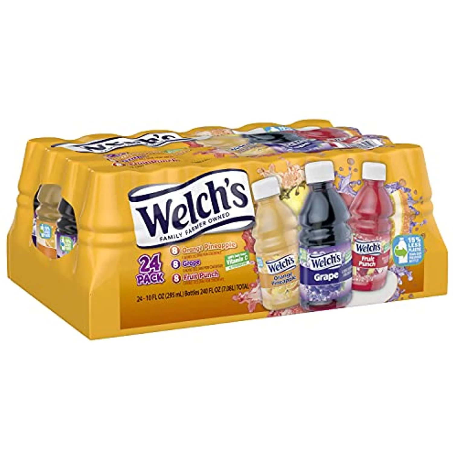 Welch's 24-pack fruit juice drink.