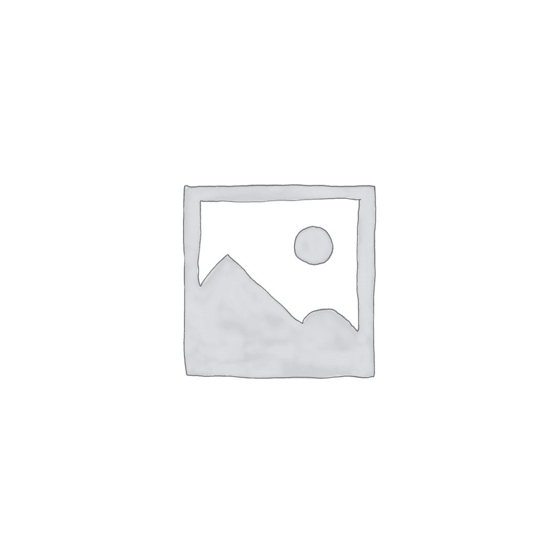 Black and white sketch of a square picture frame containing an abstract mountain and sun scene.